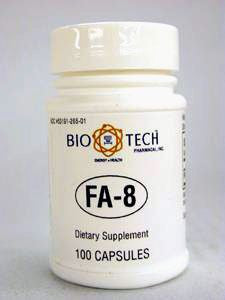 FA-8 Folic Acid 800 mcg 100 caps