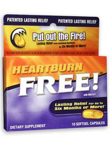 HEARTBURN FREE® 1000 MG 10 GELS